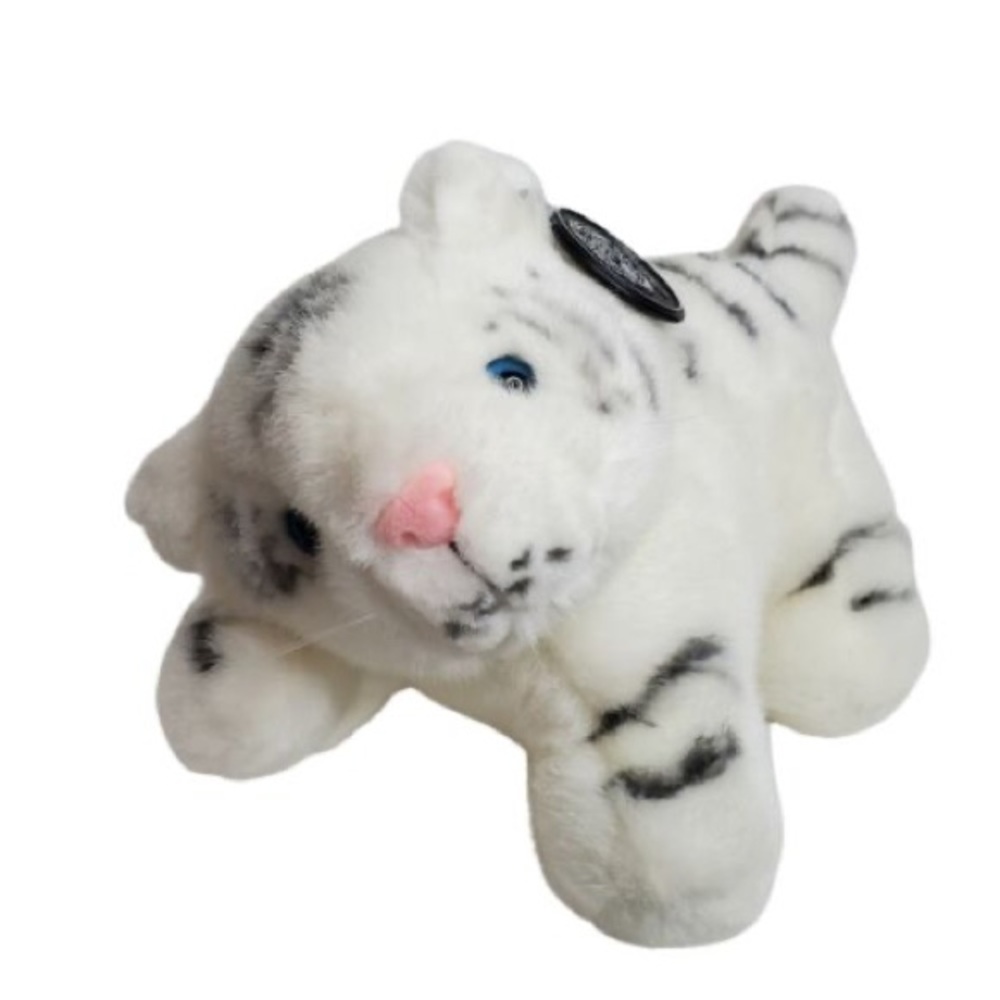NWT Siegfried and Roy white plush tiger with sounds